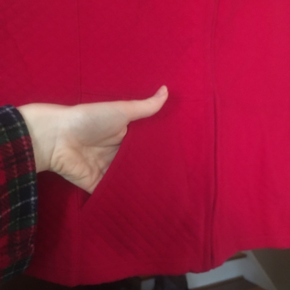 Karen Scott Sport Red Vest Quilted Vest - Picture 2 of 5